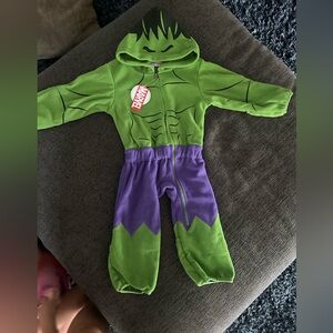 Marvel Hulk Kids Costume - Vibrant Green and Purple